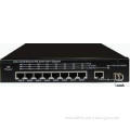 Unmanaged 9 Port POE Powered Switch IEEE802.3af Midspan 10